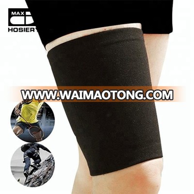 knitted Thigh Wrap Hamstring Brace Support Compression Sleeve amazon OEM