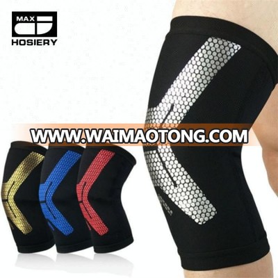 OEM ODM knee Pad Football Brace Support Flexible Leg Sleeve knee Protector Breathable Compression knee